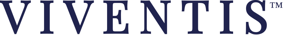 Viventis — logo marki (granatowe)